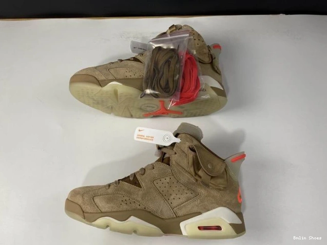 Bmlin Shoes Khaki DH0690-200 Air Retro Jordan Scott British Travis 6 0712